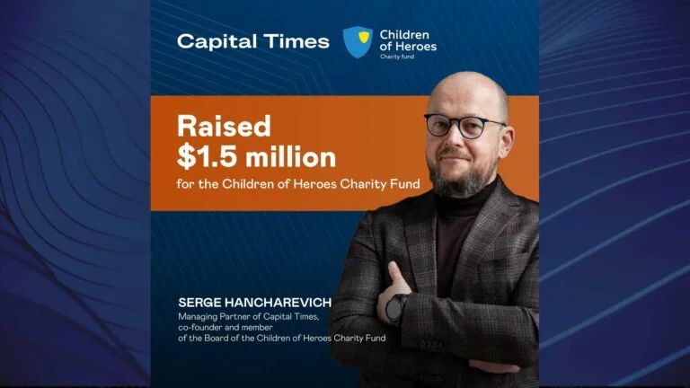 Since the beginning of 2024, $1.5 million has been raised to support children who lost their parents due to the war