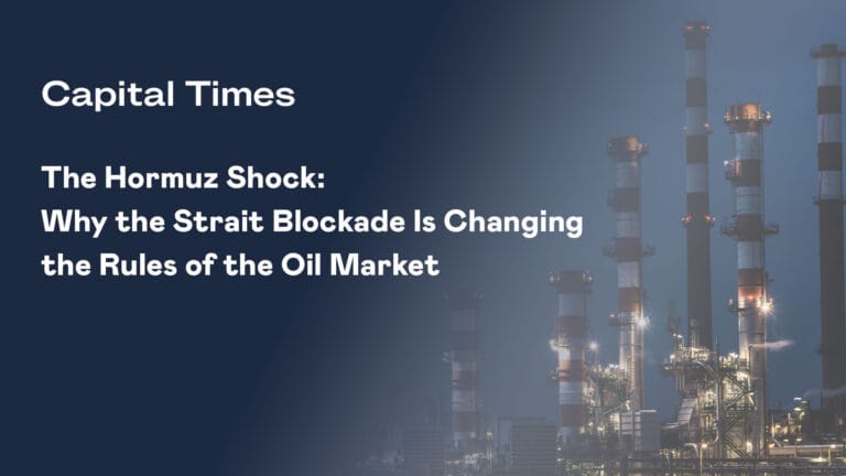 The Hormuz Shock: Why the Strait Blockade Is Changing the Rules of the Oil Market